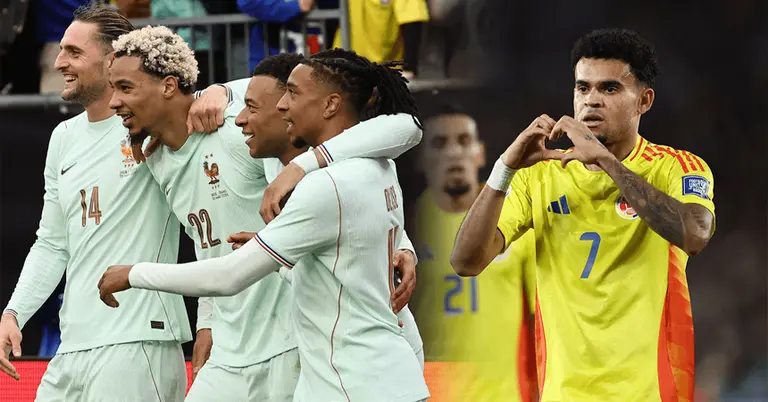 ফ্রান্স-কলম্বিয়া ফুটবল দল